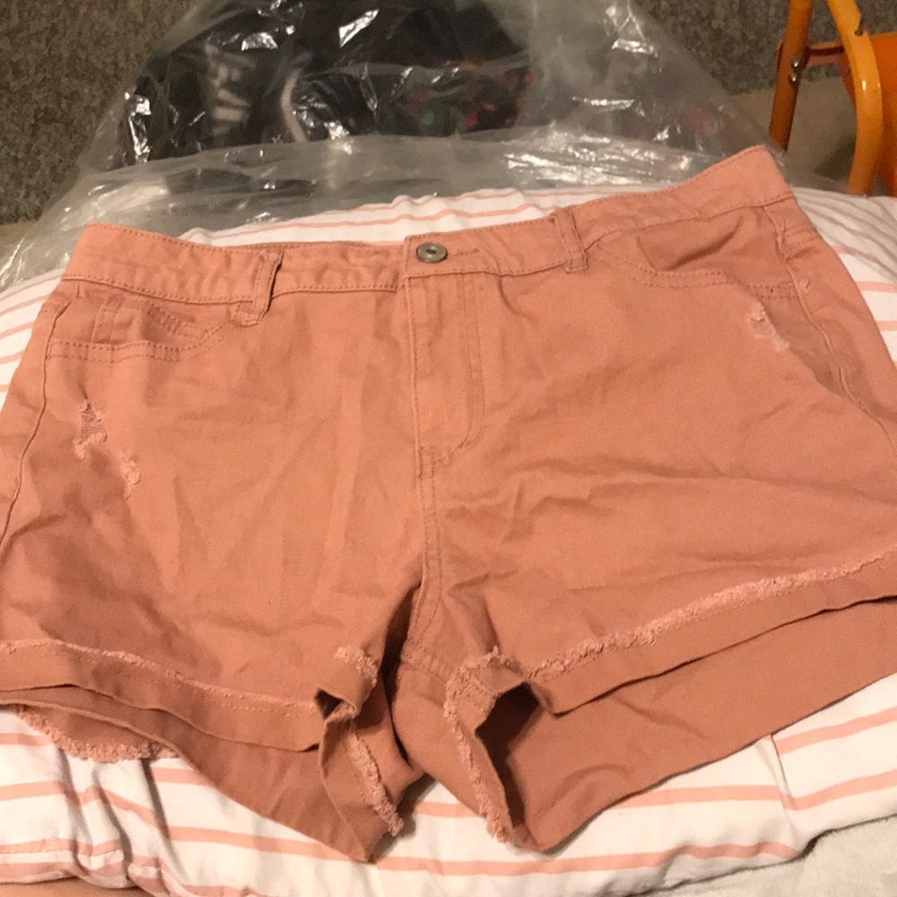Pink shorts